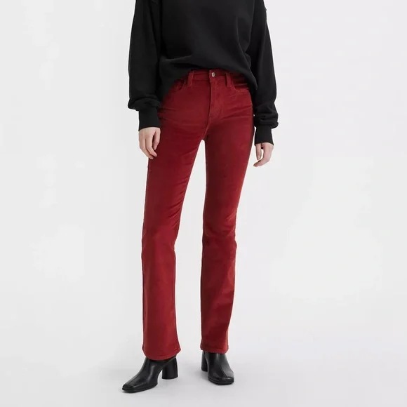 New Levi’s 725 High Rise Bootcut Corduroy Pants - Picture 1 of 10
